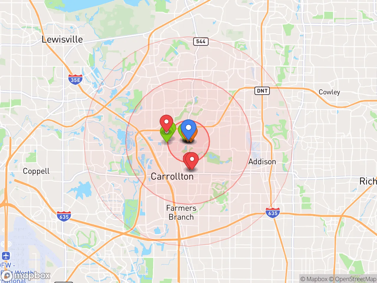 Hood Index scan area