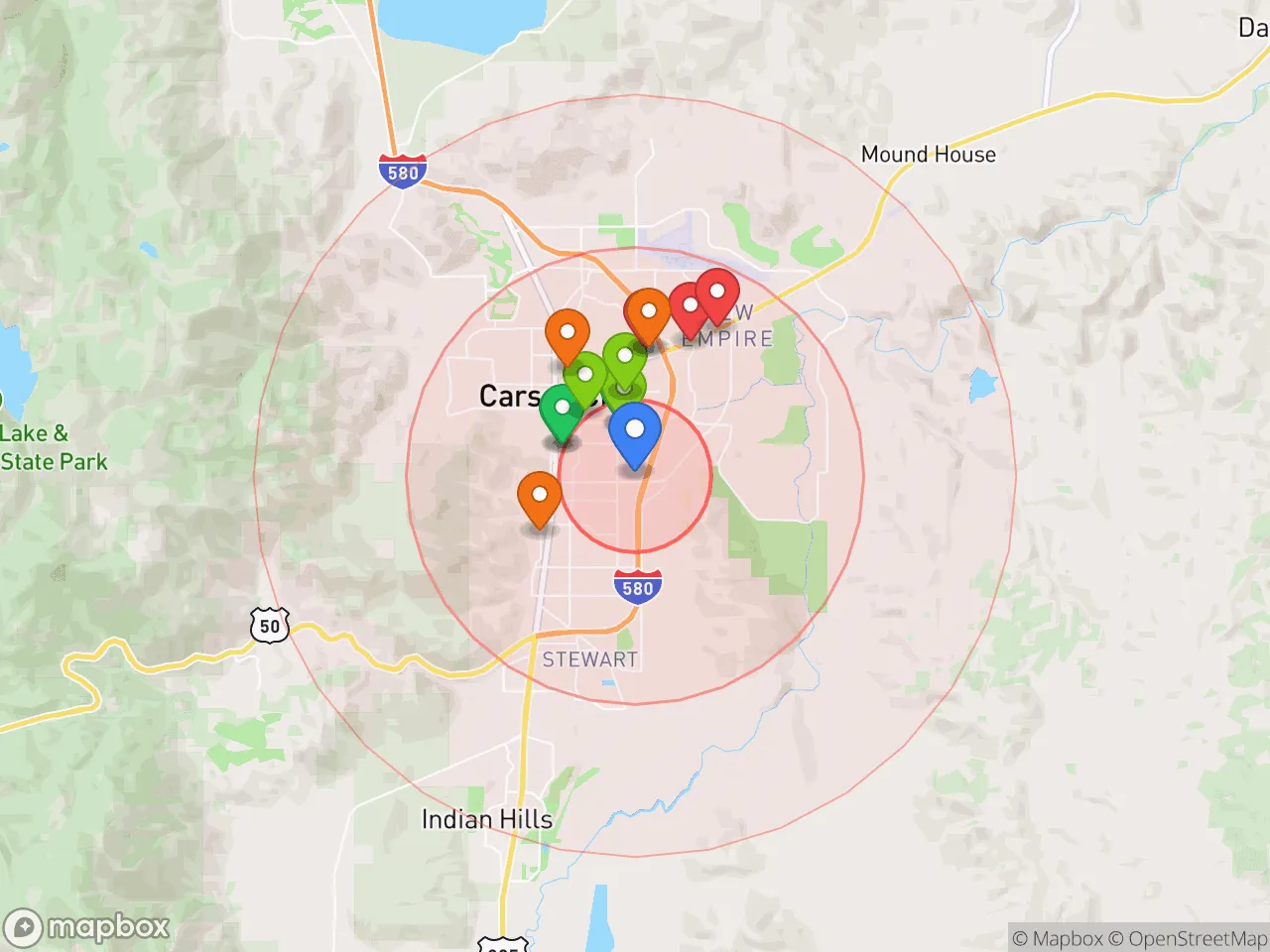 Hood Index scan area