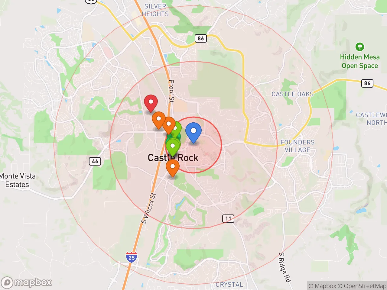 Hood Index scan area