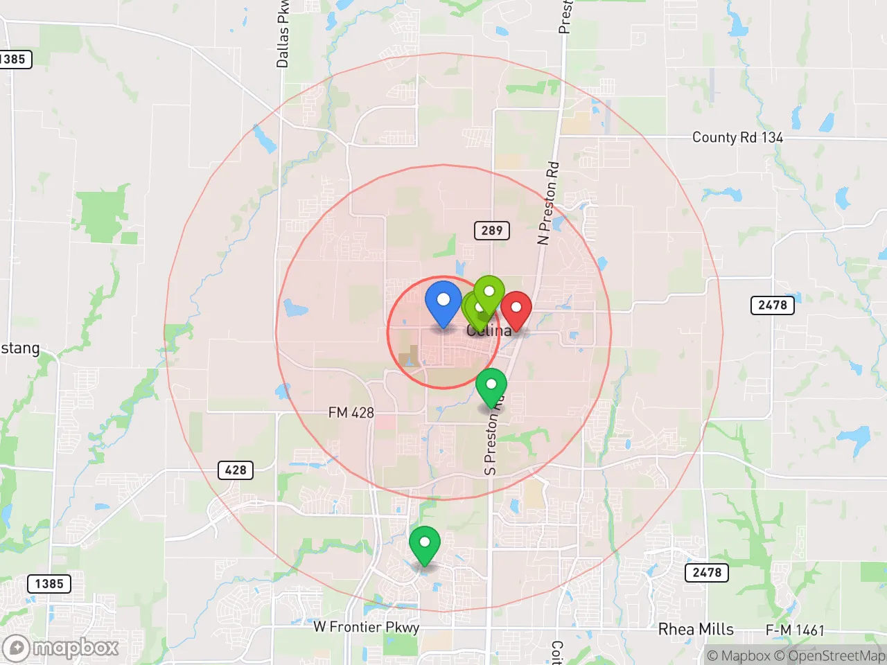 Hood Index scan area
