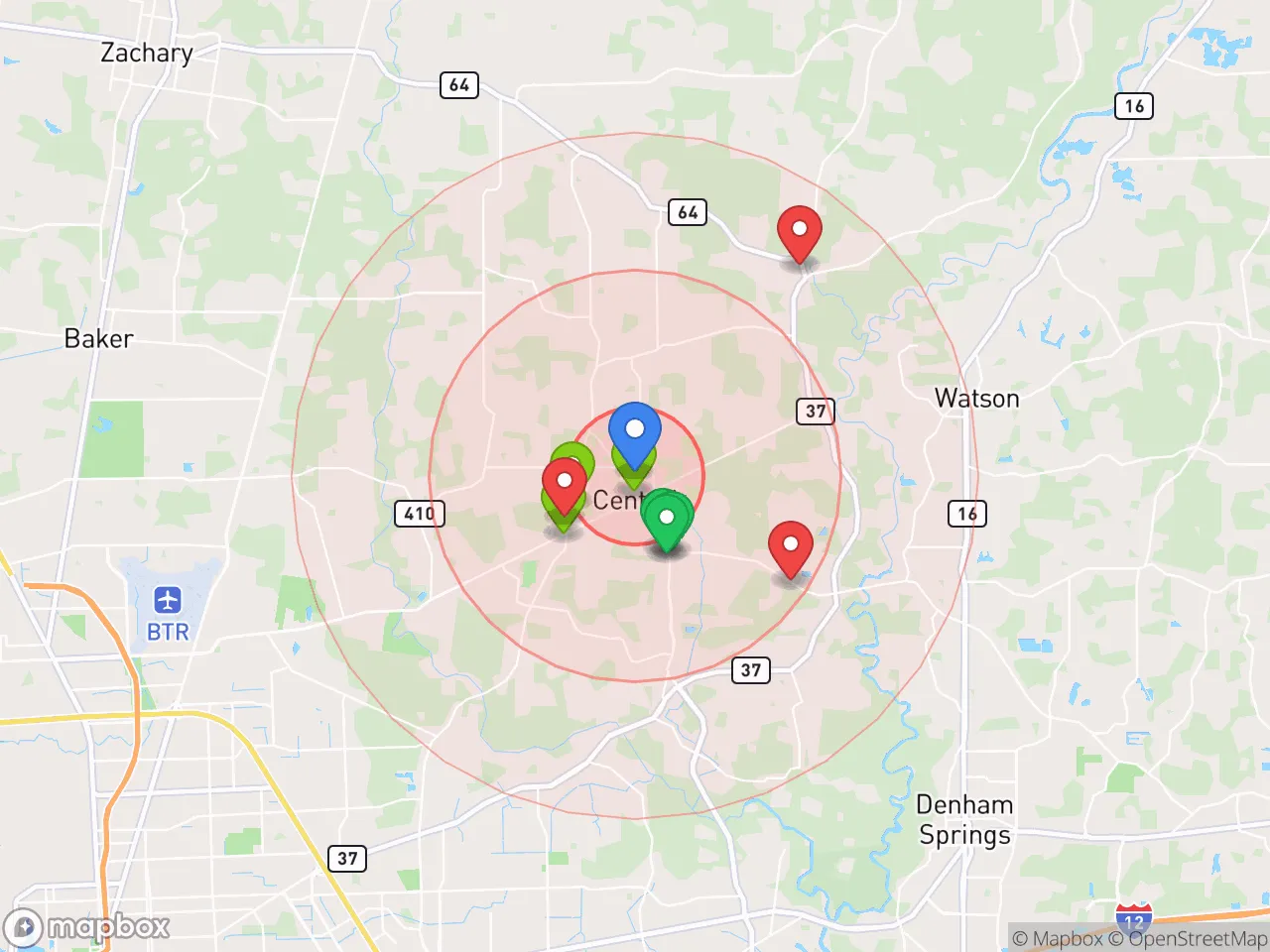 Hood Index scan area