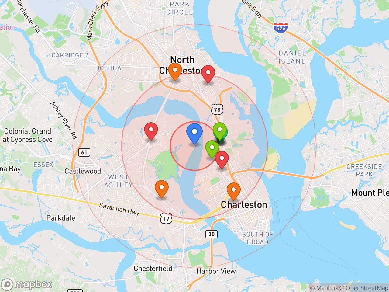 Hood Index scan area
