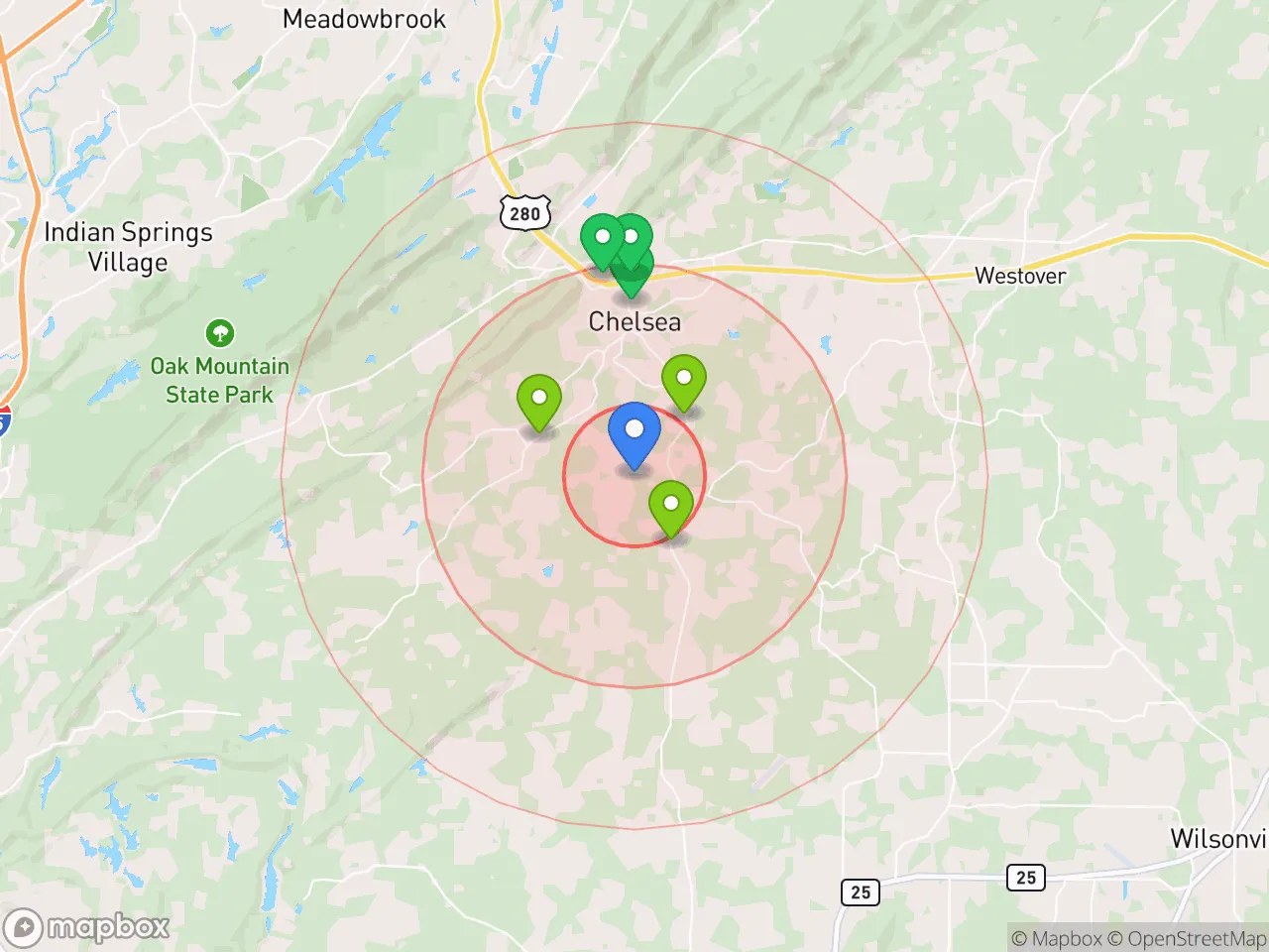 Hood Index scan area