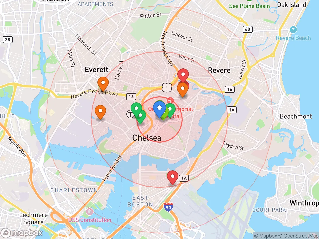 Hood Index scan area