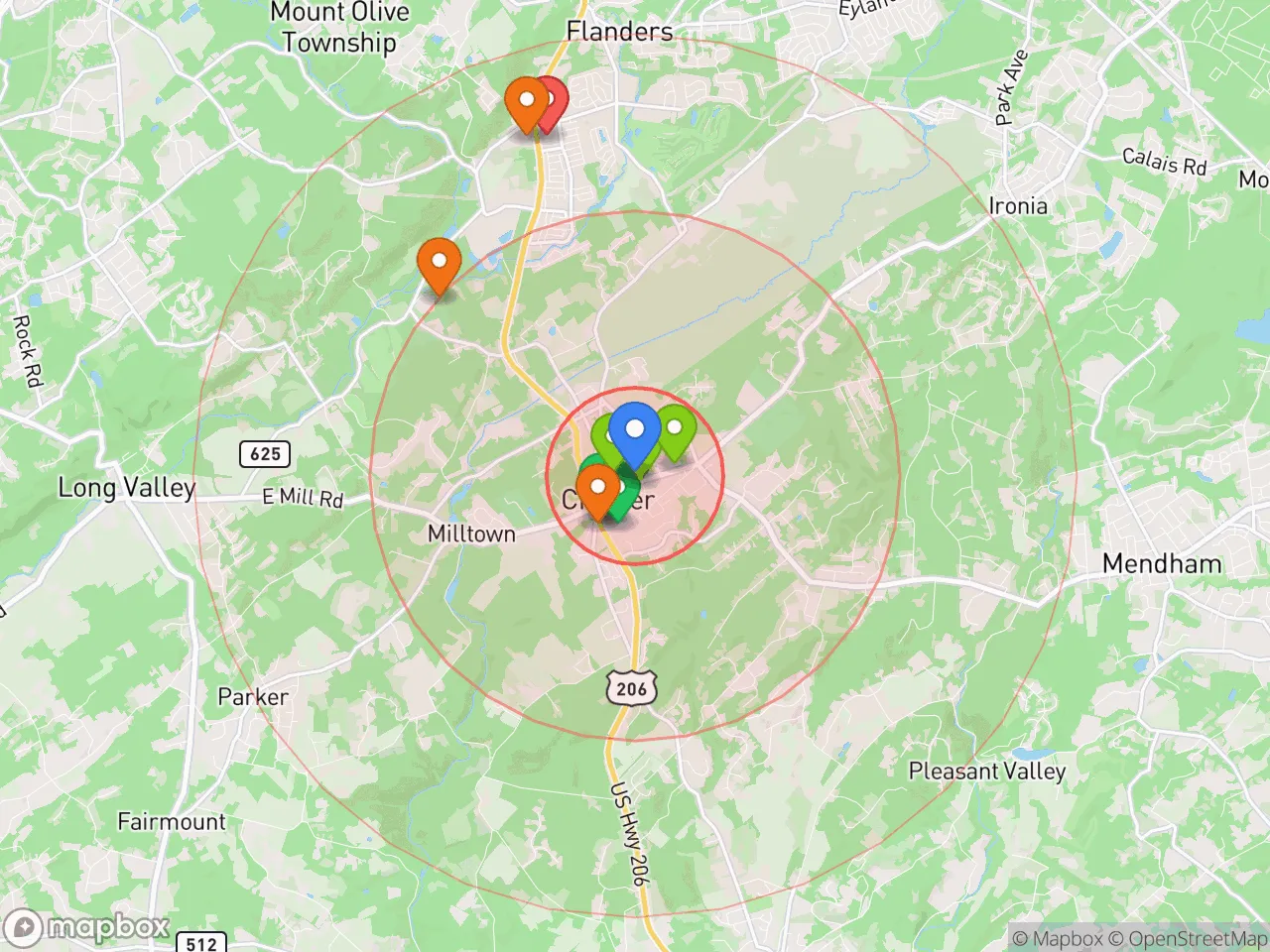 Hood Index scan area