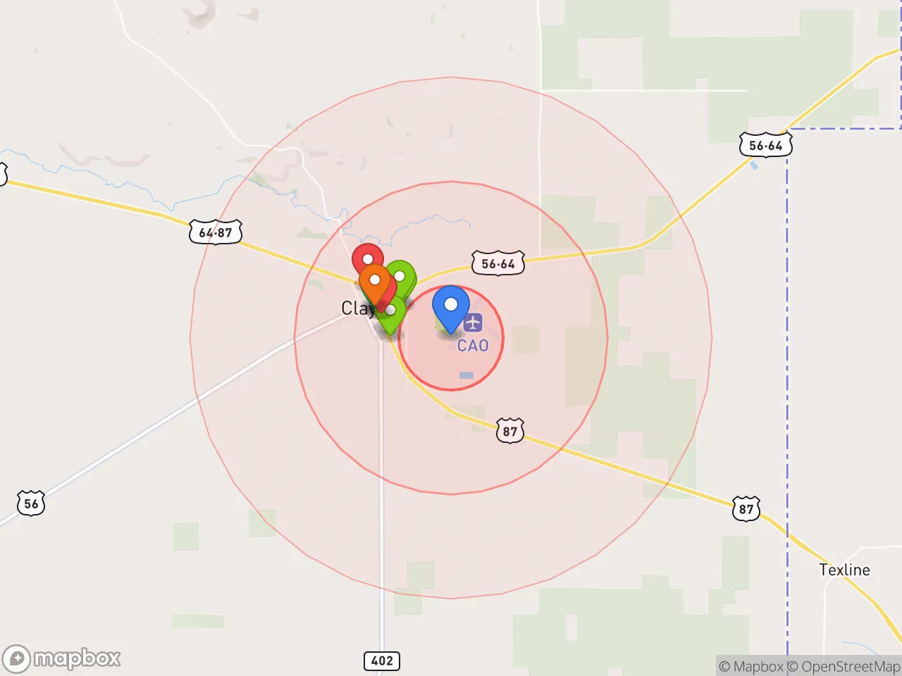 Hood Index scan area