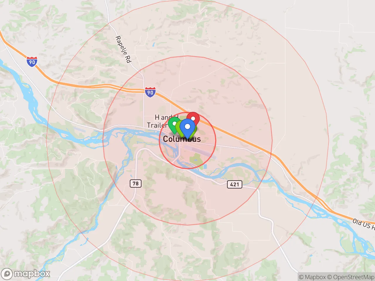 Hood Index scan area