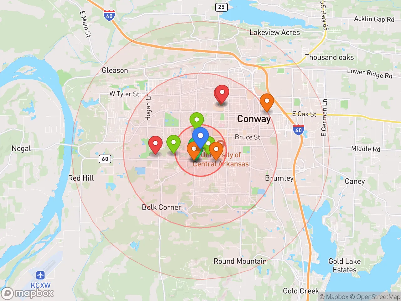 Hood Index scan area