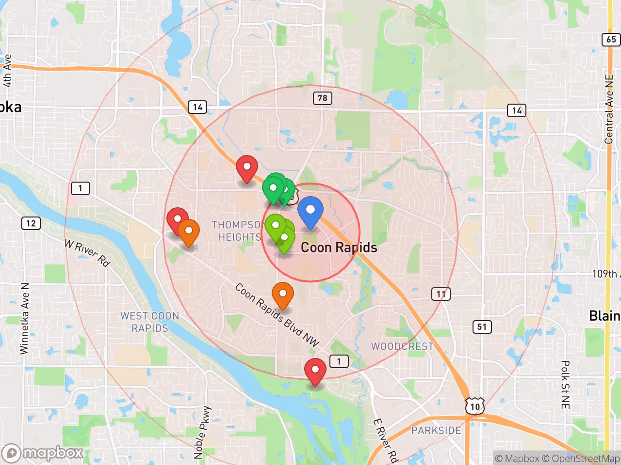 Hood Index scan area