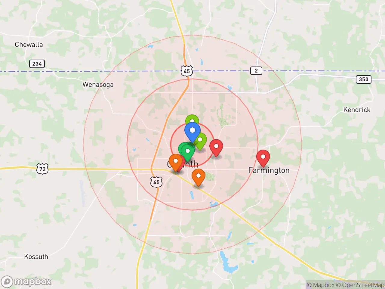 Hood Index scan area