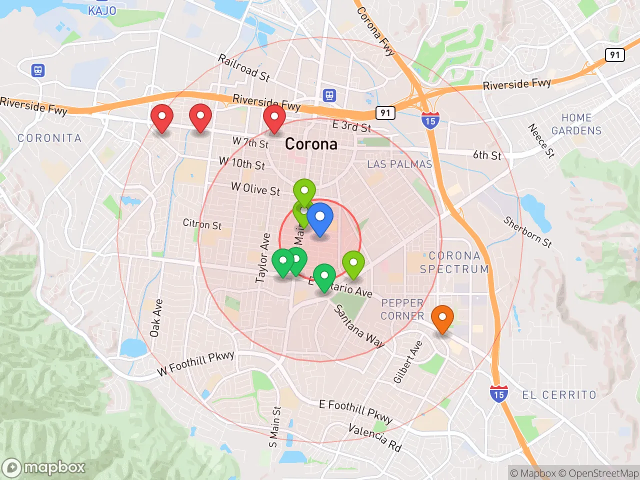 Hood Index scan area