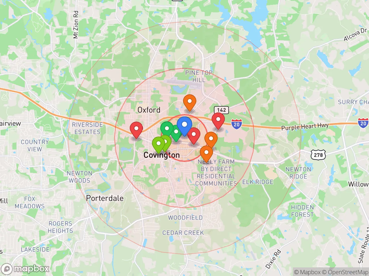 Hood Index scan area
