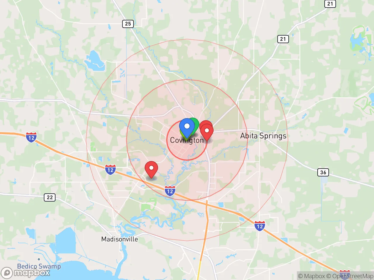 Hood Index scan area