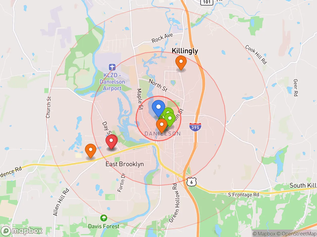 Hood Index scan area