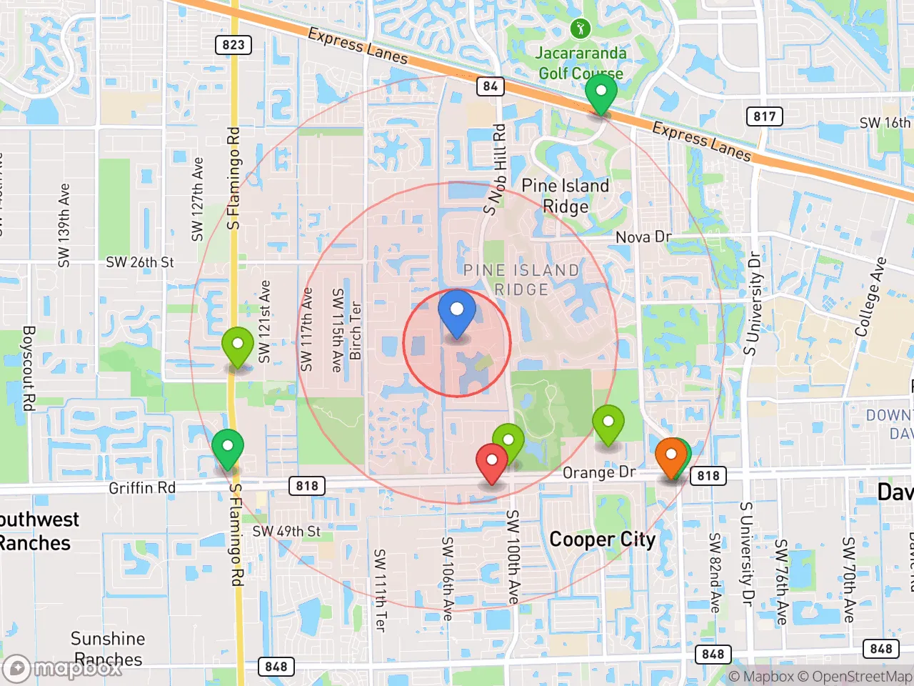 Hood Index scan area