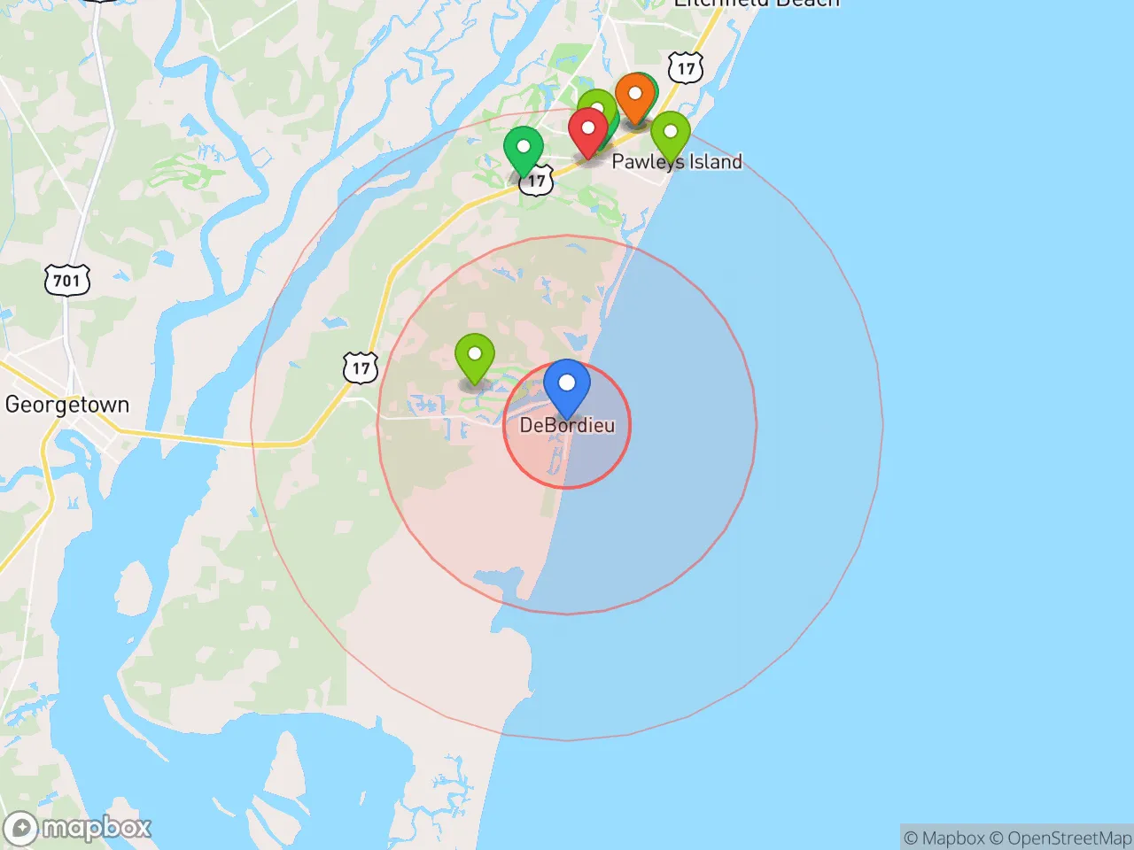 Hood Index scan area