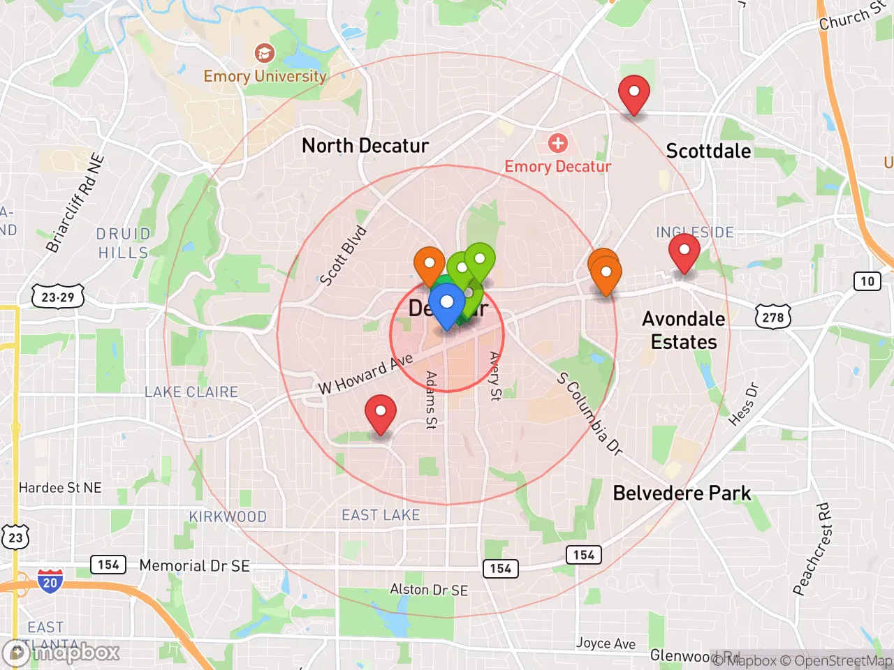 Hood Index scan area