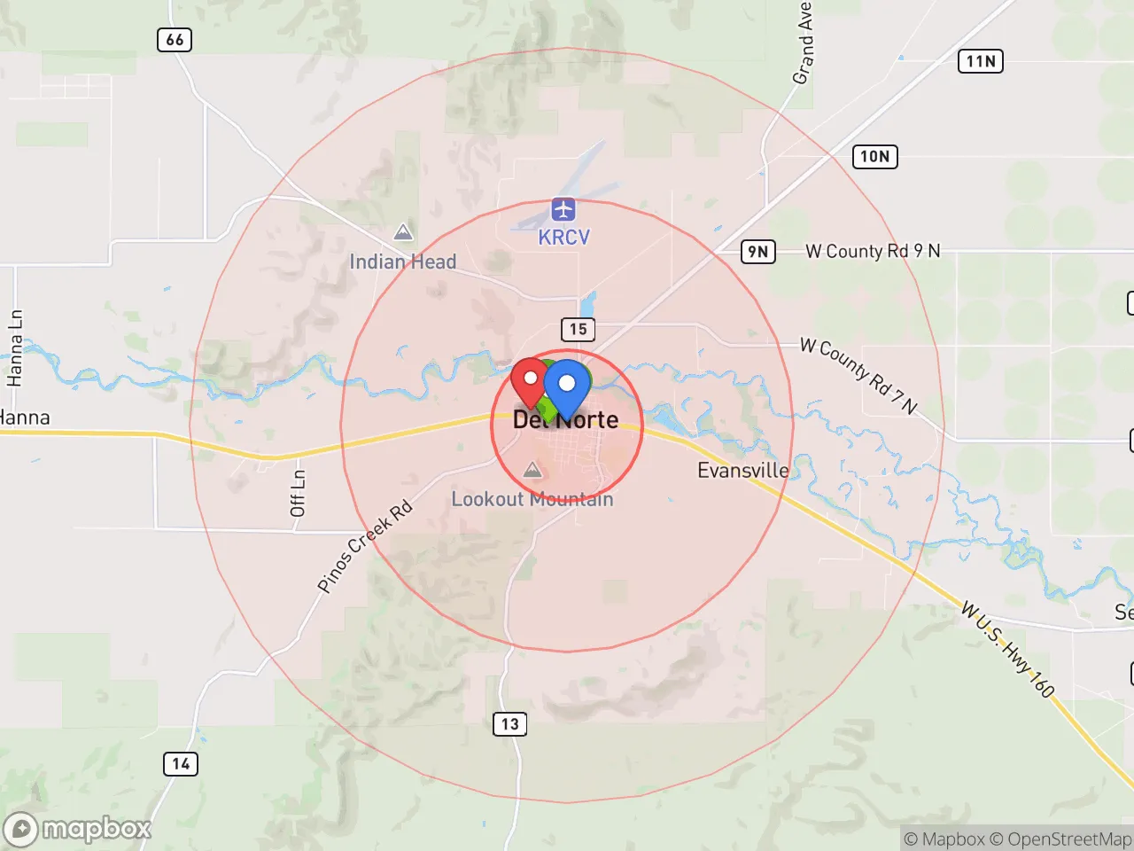 Hood Index scan area