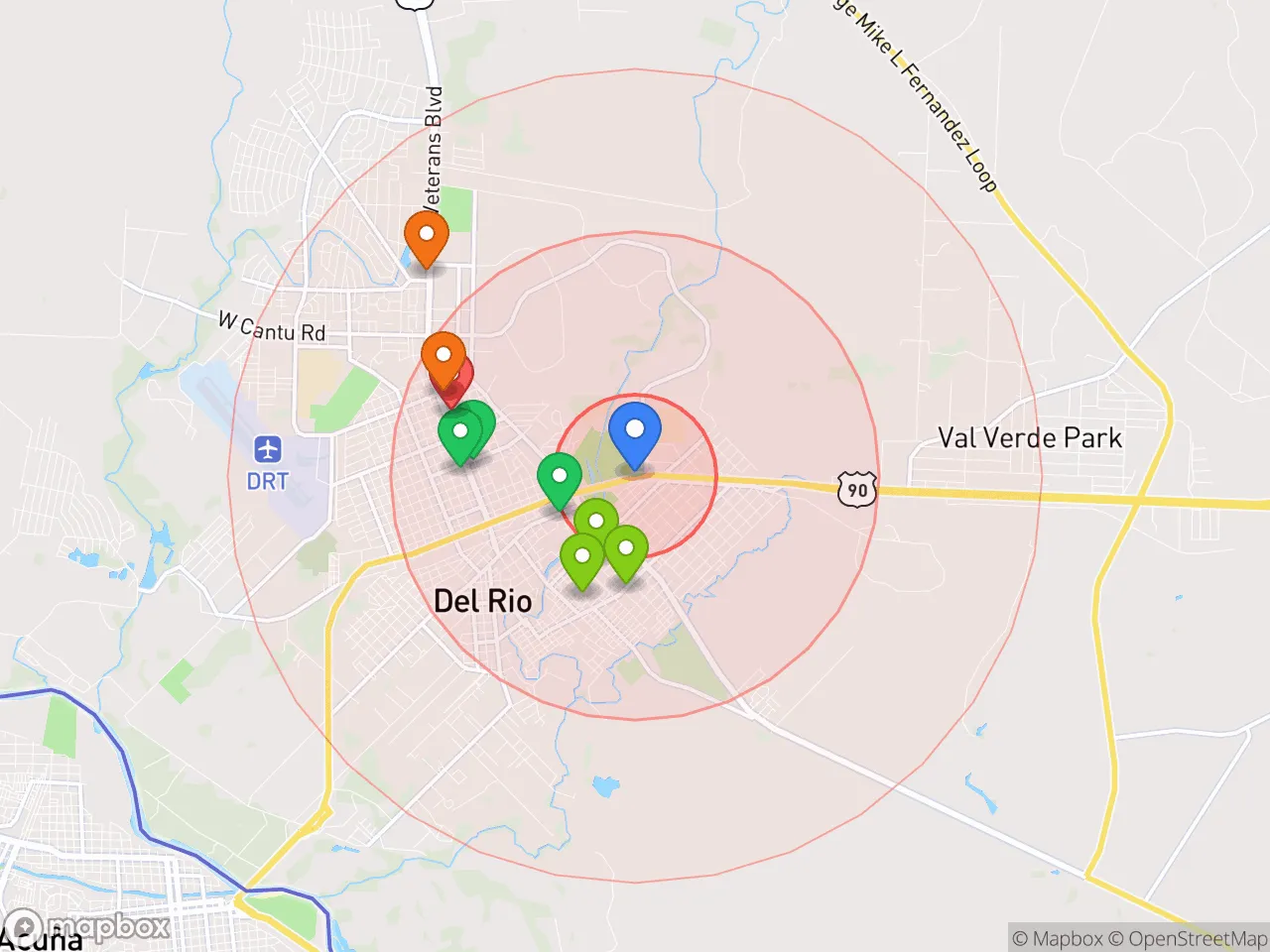 Hood Index scan area