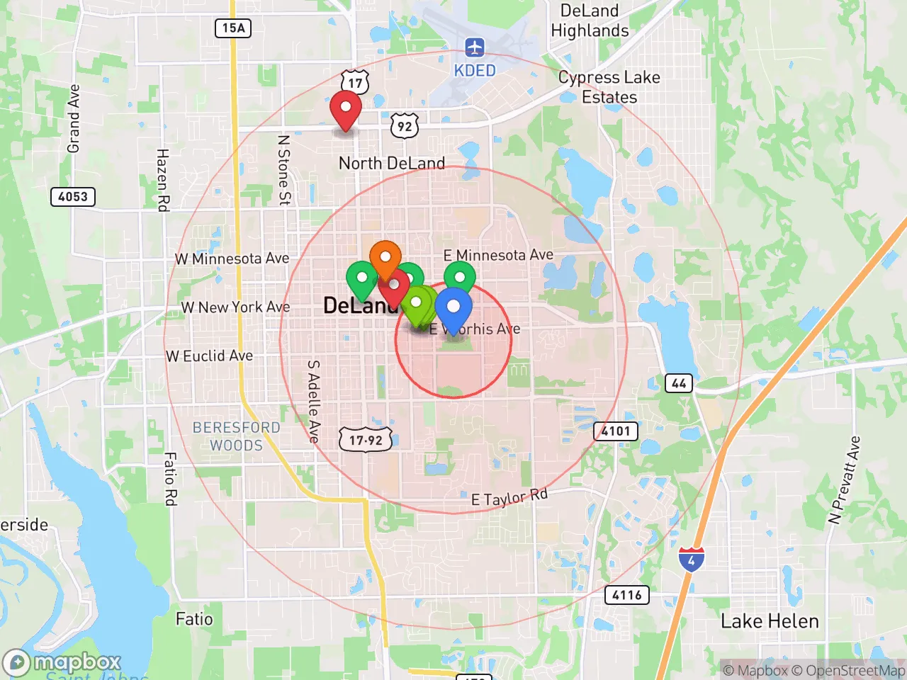 Hood Index scan area