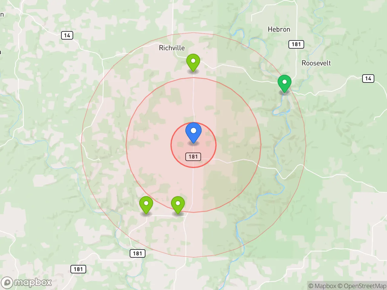 Hood Index scan area