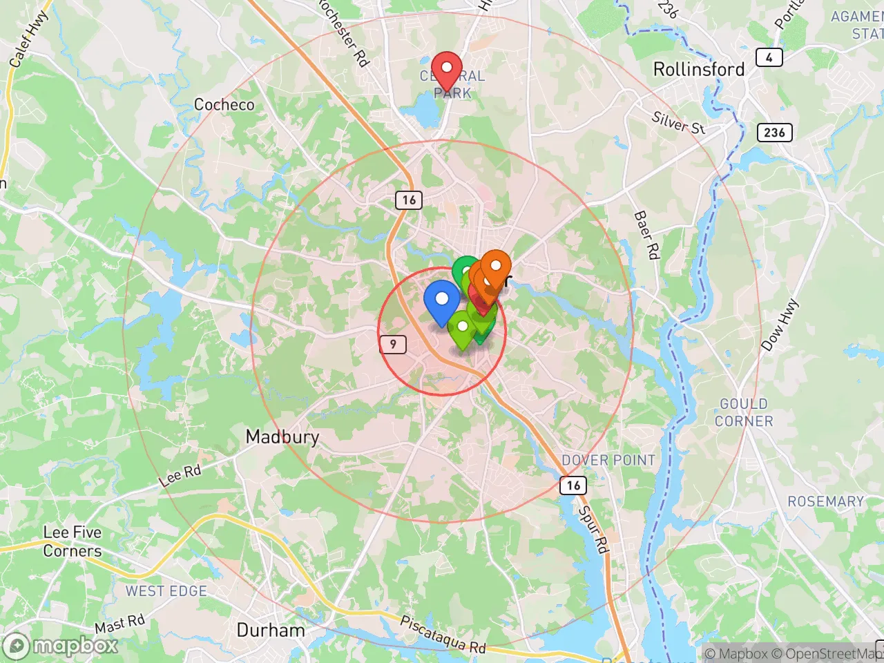 Hood Index scan area