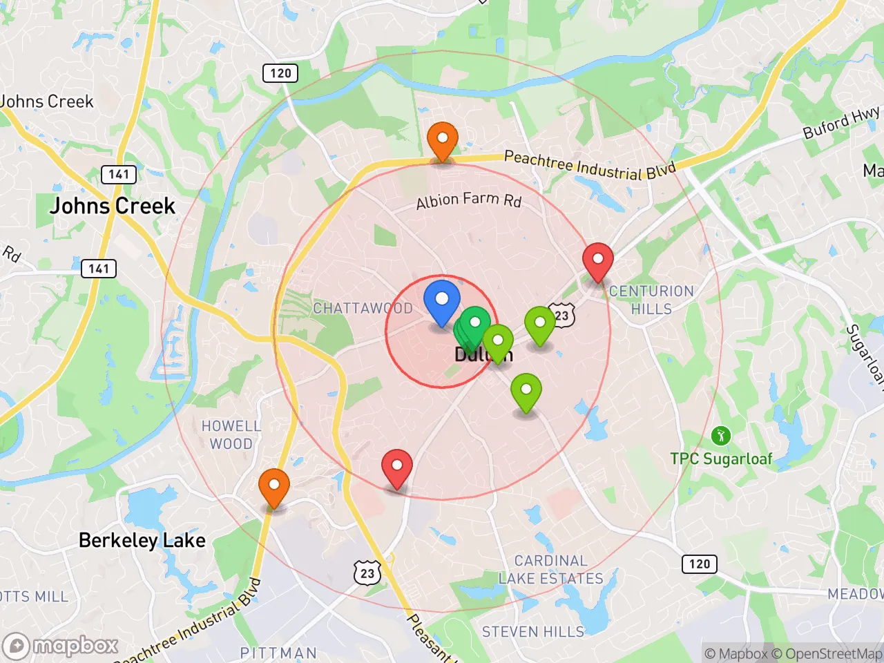 Hood Index scan area