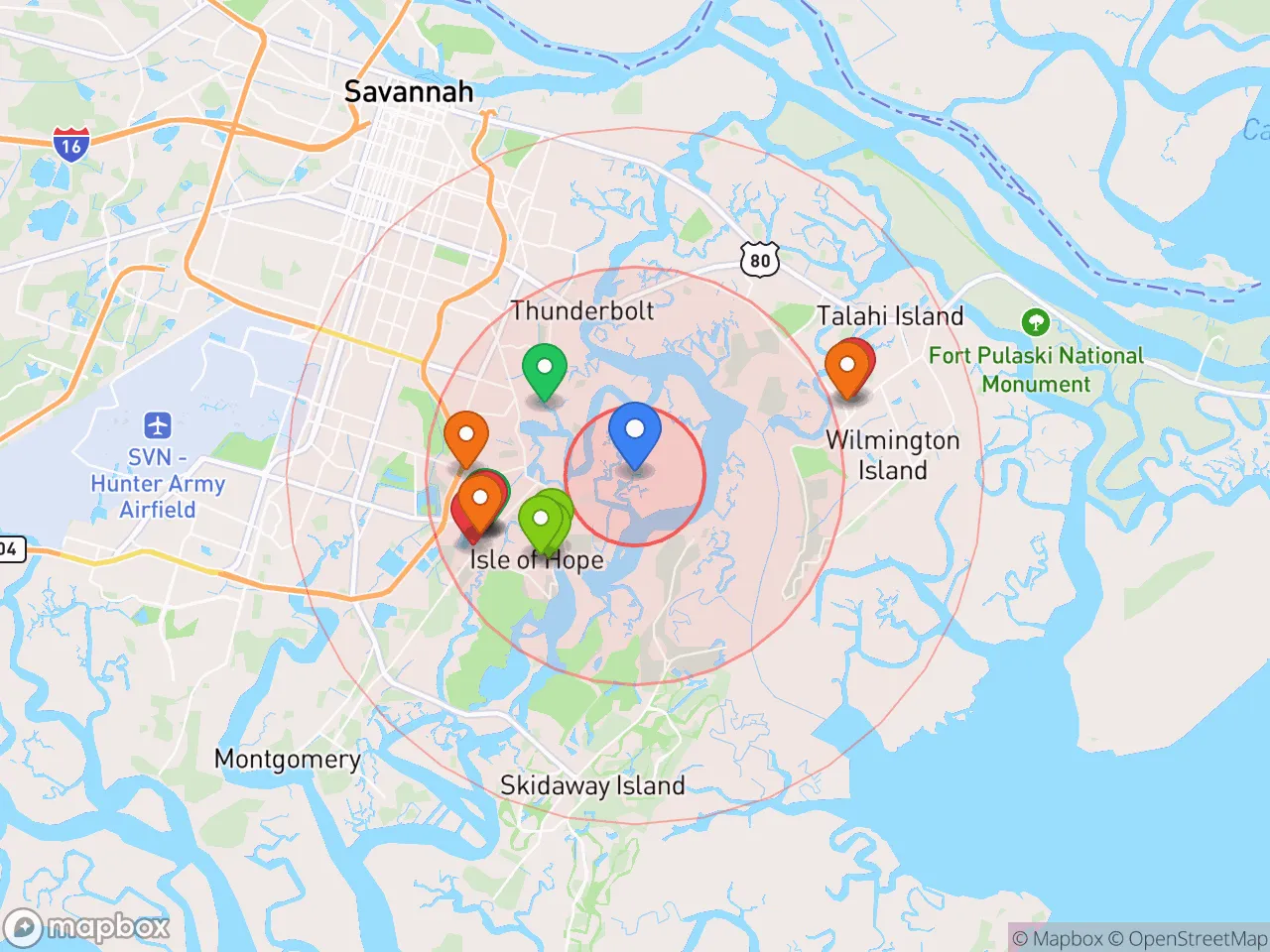 Hood Index scan area