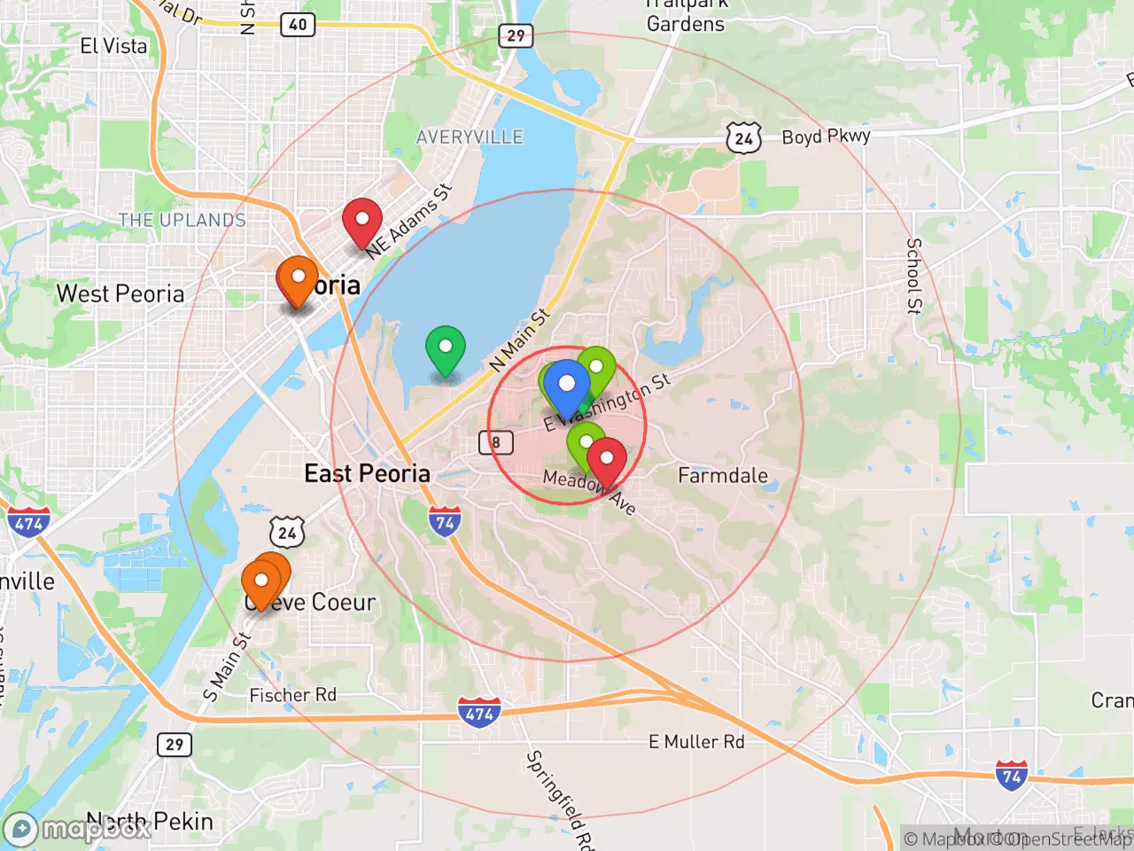 Hood Index scan area