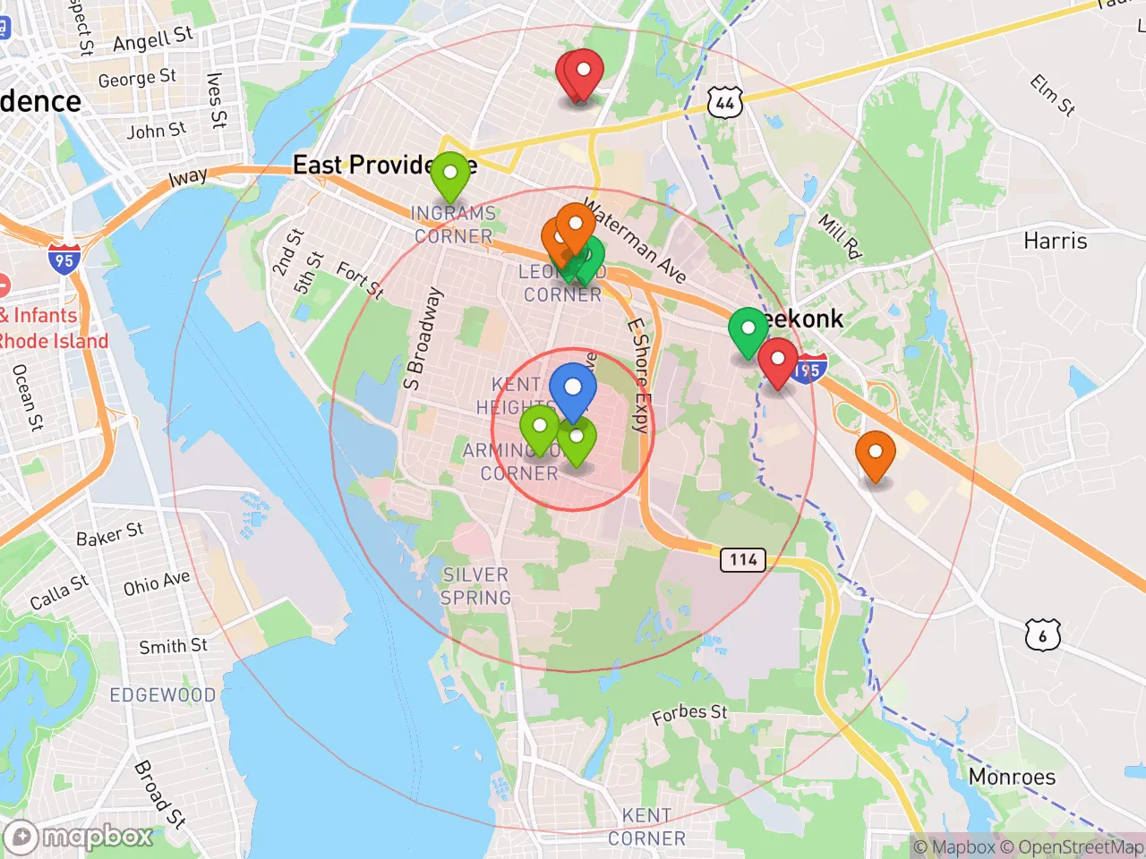 Hood Index scan area