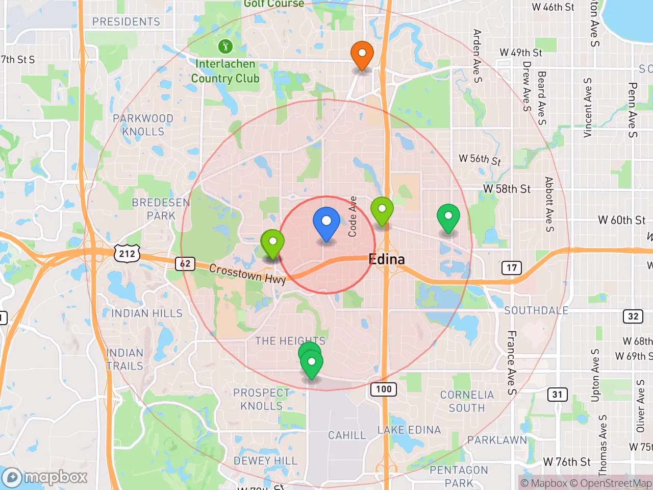 Hood Index scan area
