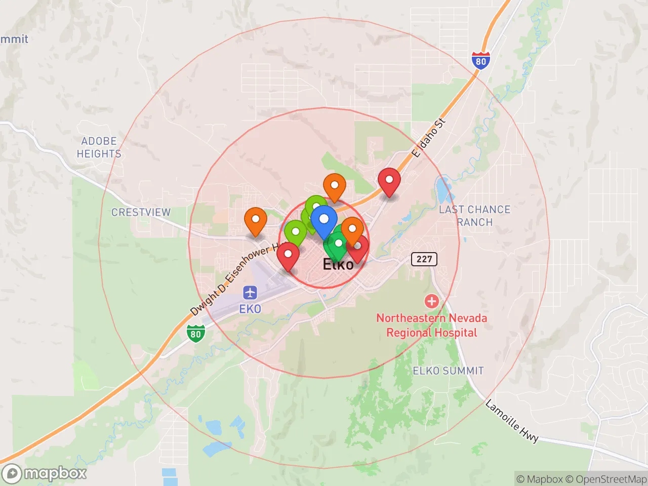 Hood Index scan area