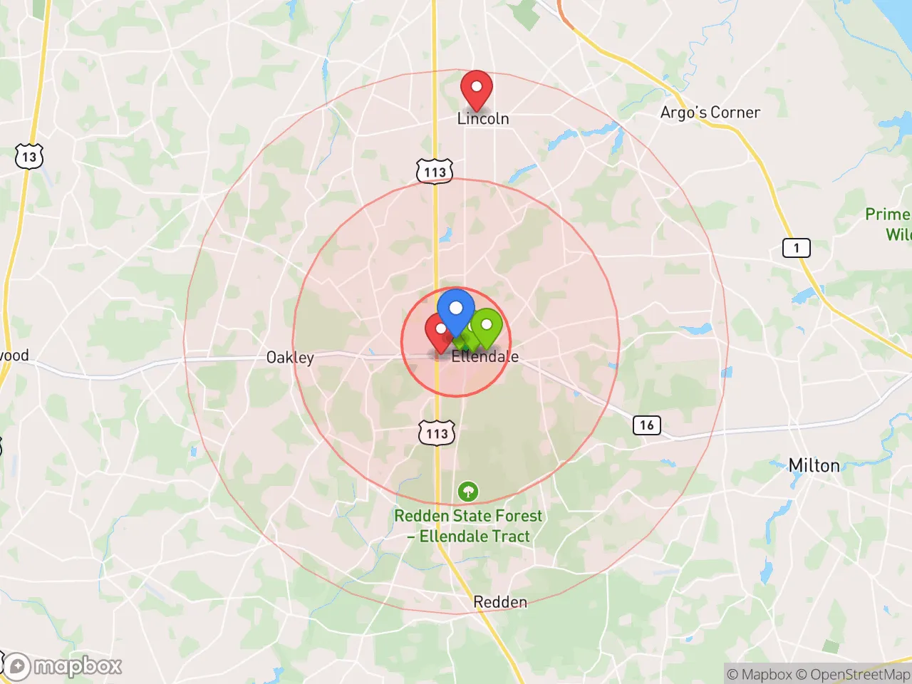Hood Index scan area