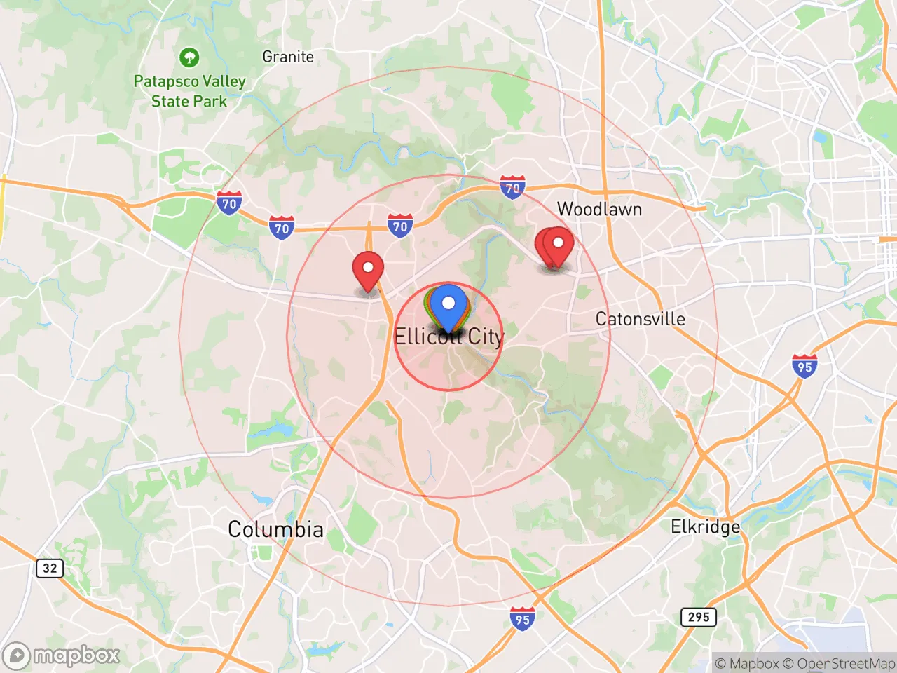 Hood Index scan area