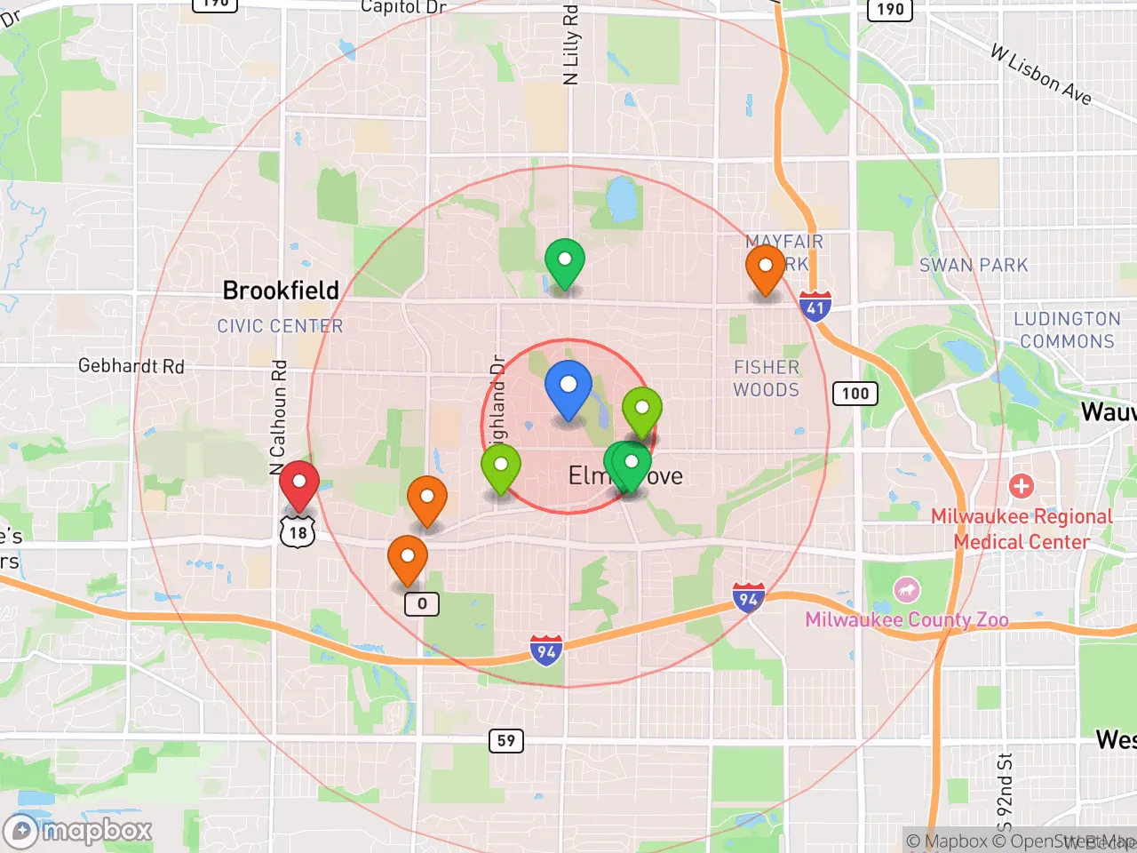 Hood Index scan area