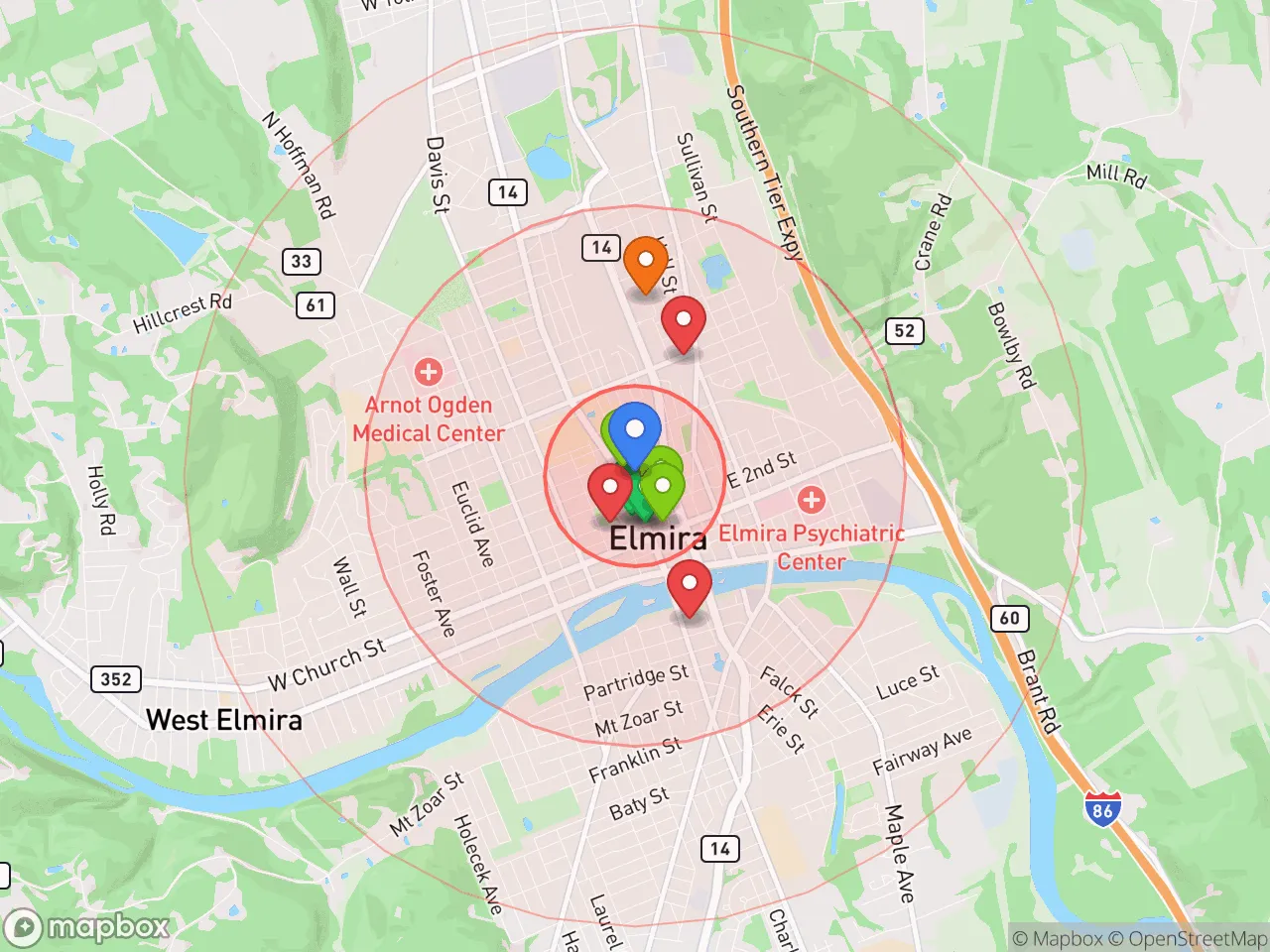 Hood Index scan area
