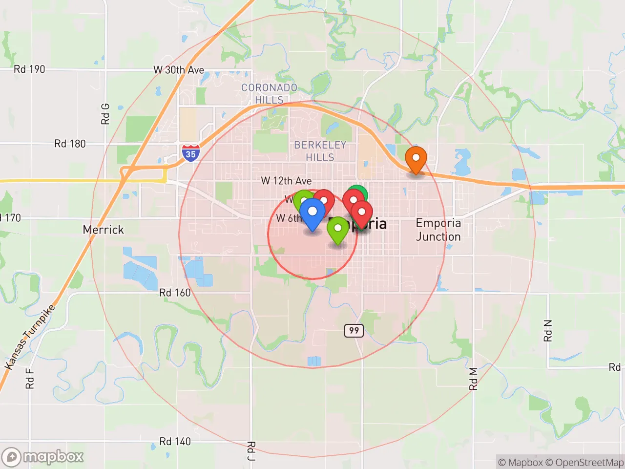 Hood Index scan area