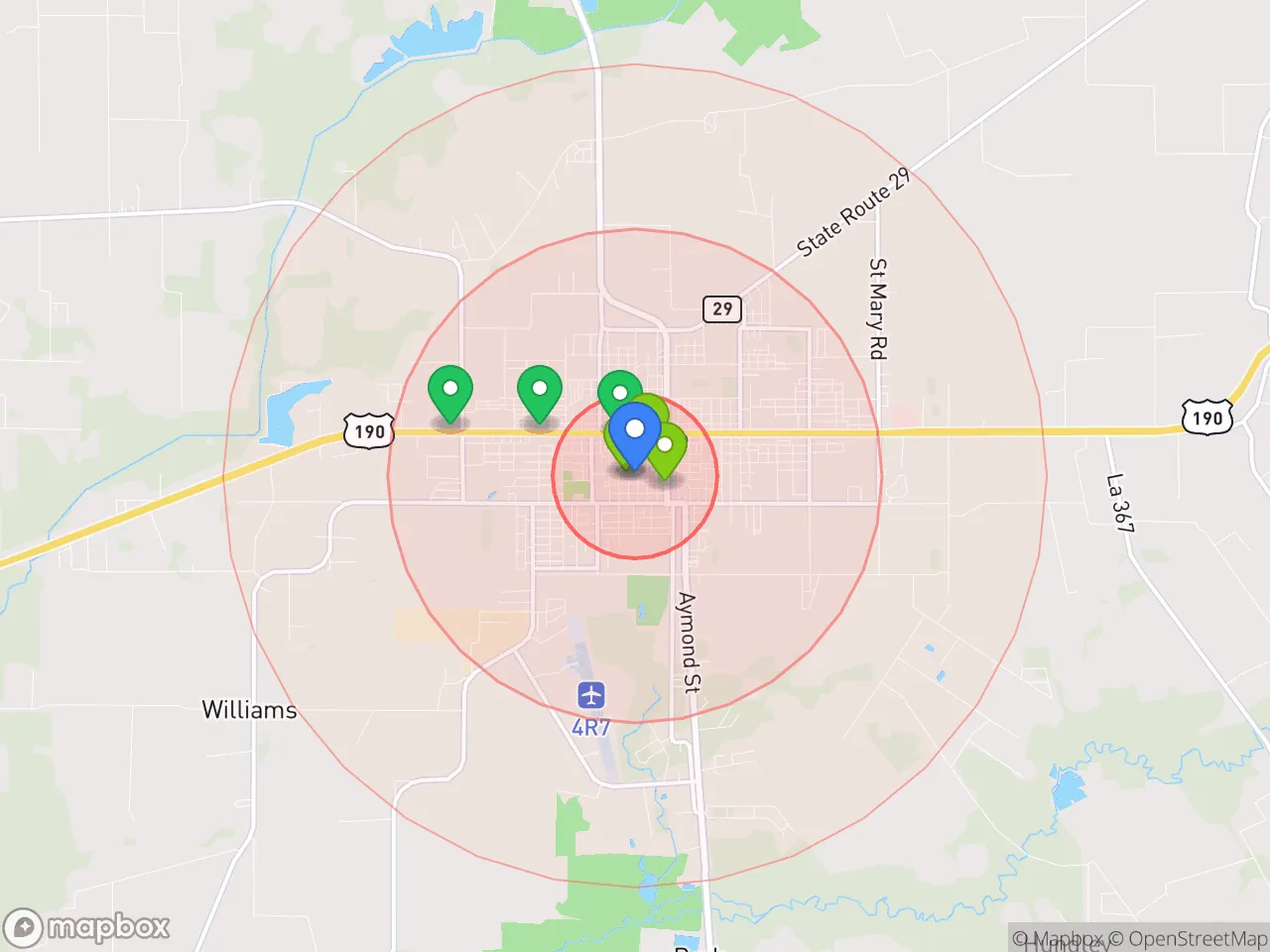 Hood Index scan area