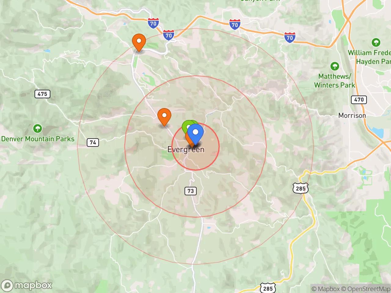Hood Index scan area