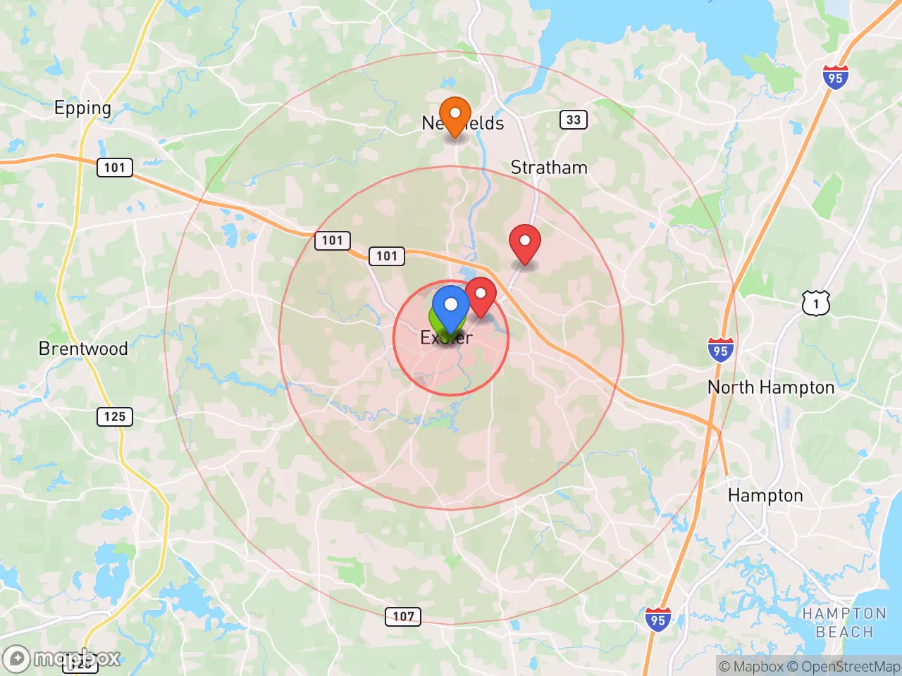 Hood Index scan area