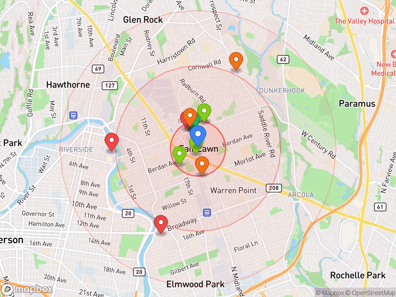 Hood Index scan area