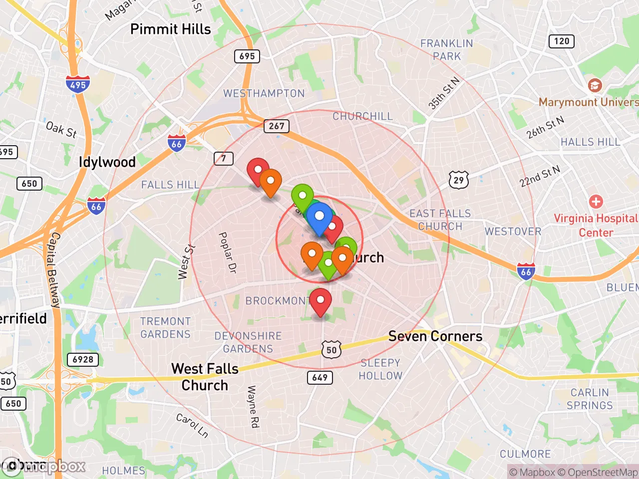 Hood Index scan area