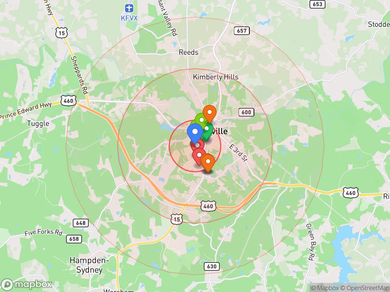 Hood Index scan area