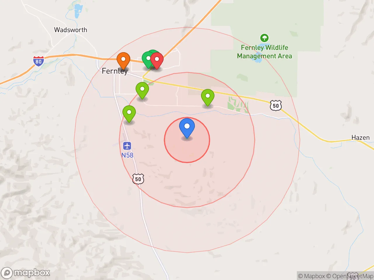 Hood Index scan area