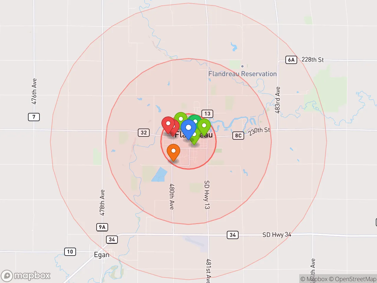 Hood Index scan area
