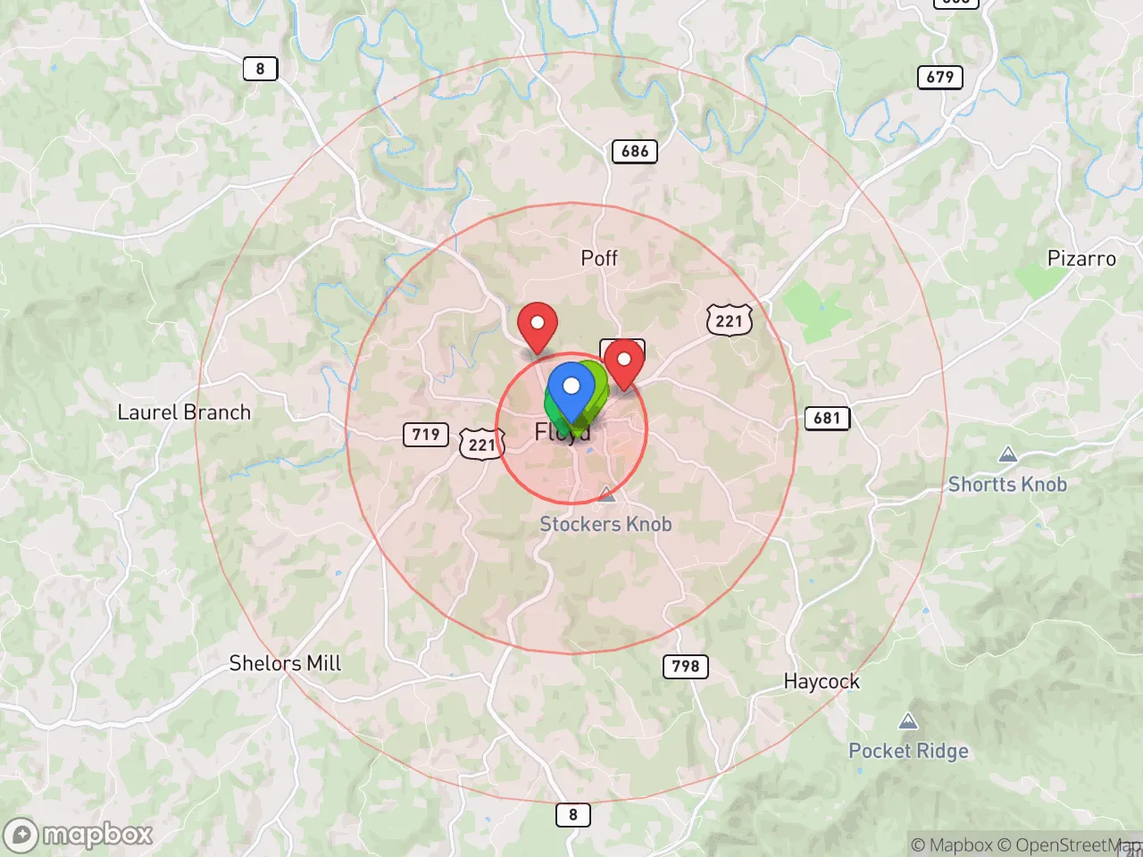 Hood Index scan area