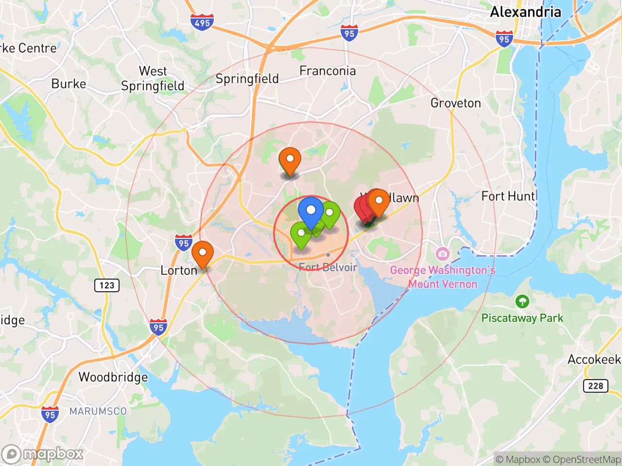 Hood Index scan area