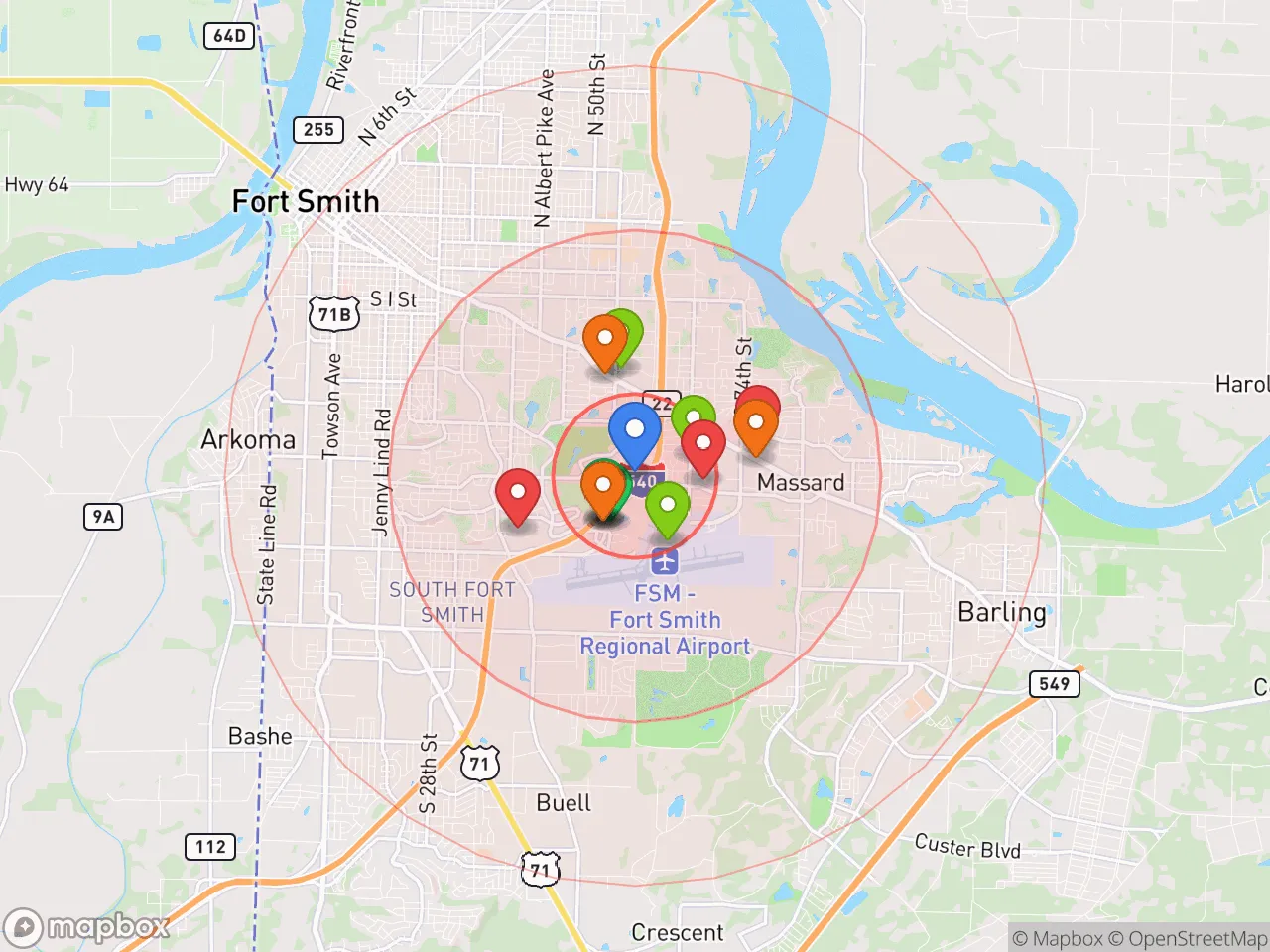 Hood Index scan area
