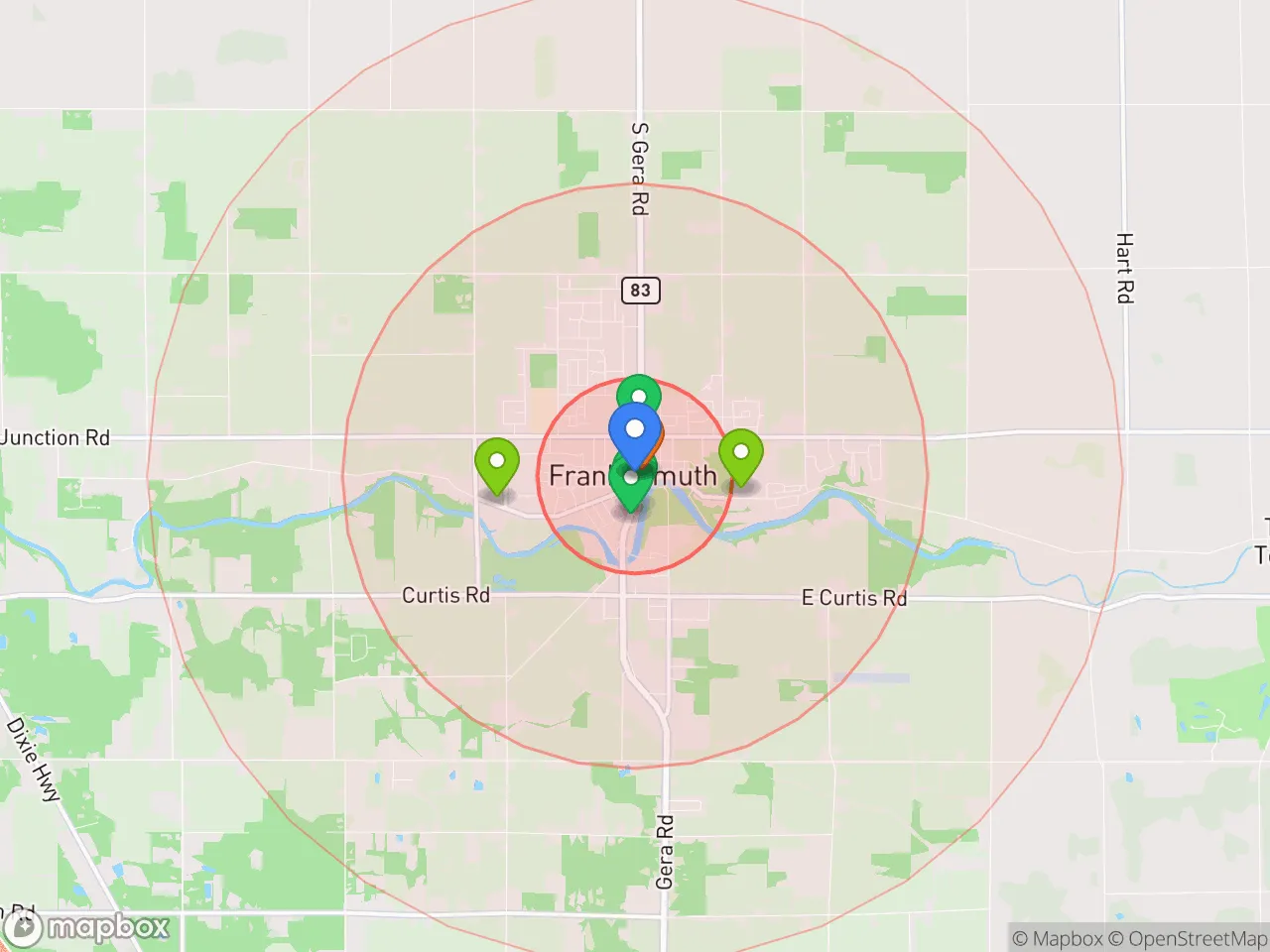 Hood Index scan area