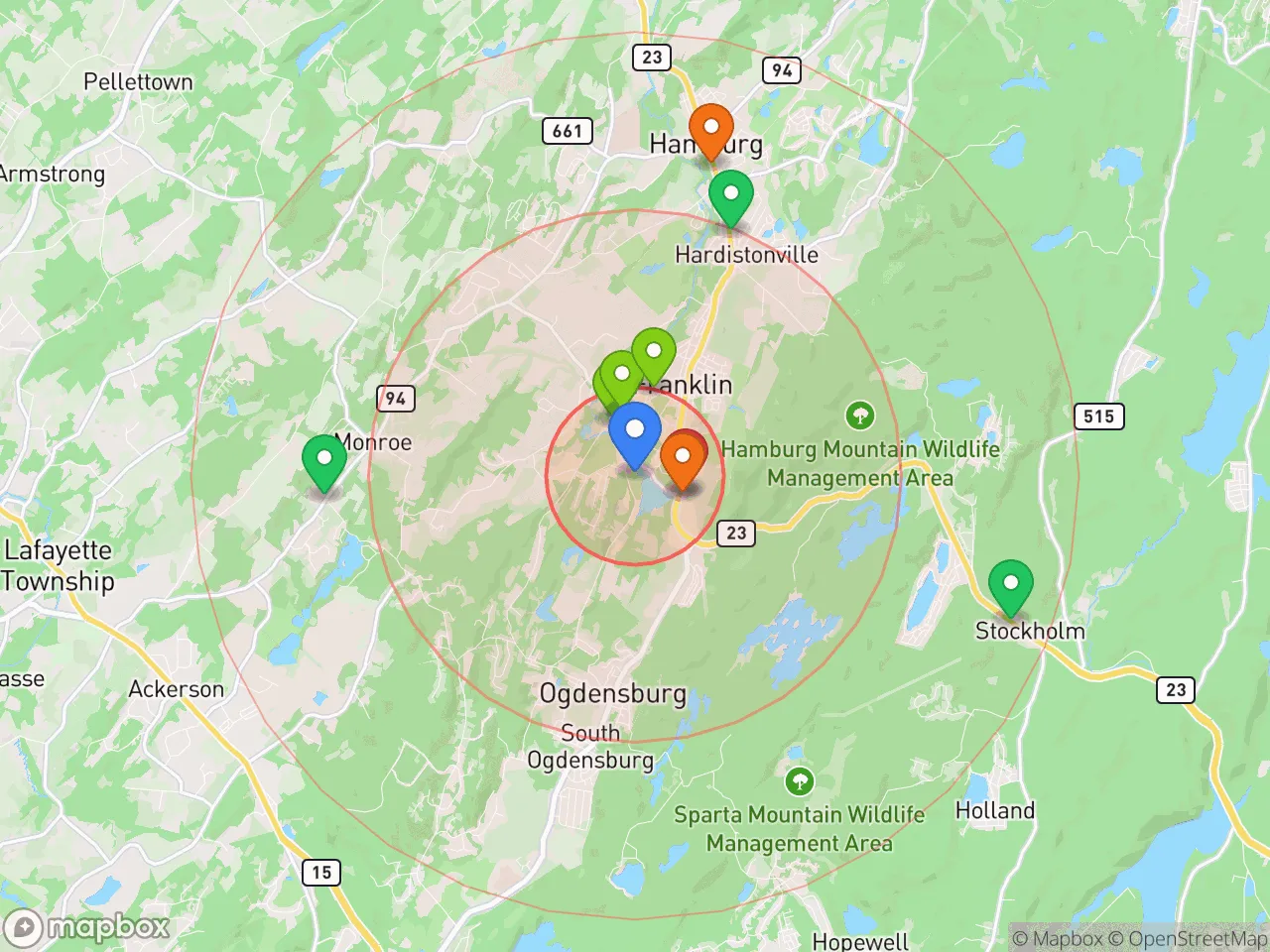 Hood Index scan area